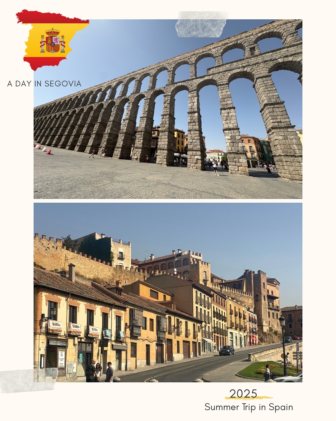 Summer Trip in Spain Day1-2 Segovia & Madrid