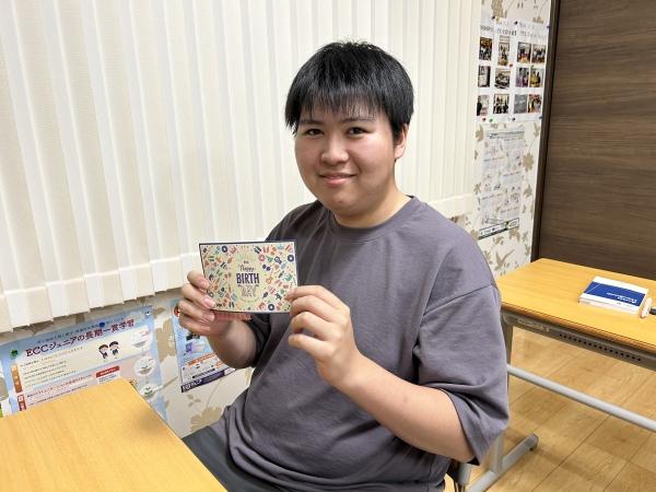 6月27日　Happy Birthday！ 優しい笑顔がとてもいいね！