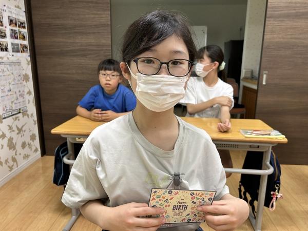 7月8日　Happy Birthday！ 来たよ、お誕生日！