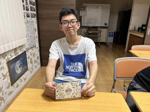 8月1日　Happy Birthday！来たよ、お誕生日！