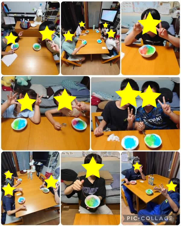 ht040335 2025年 かき氷パーティー