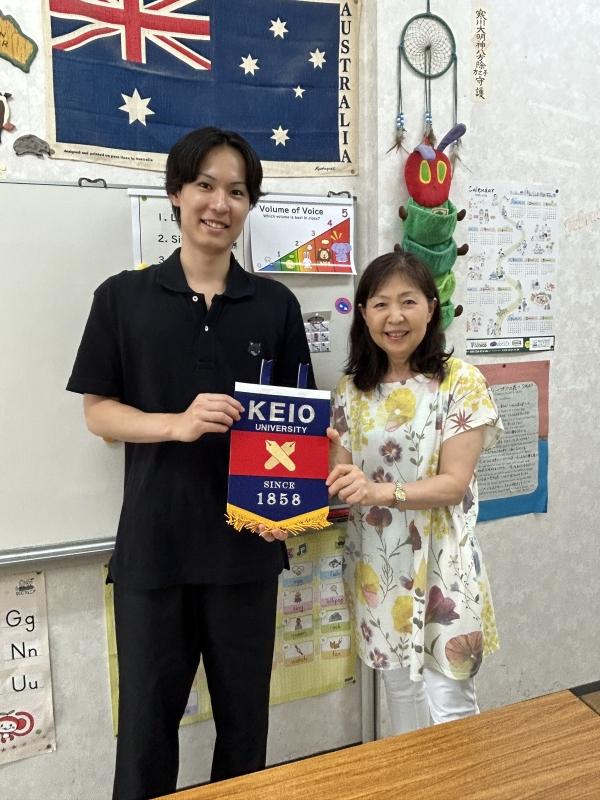 ht220345 共通の母校は慶應義塾大学自慢の後輩です！