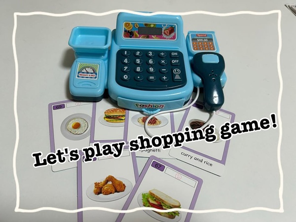 Let's play shopping game!