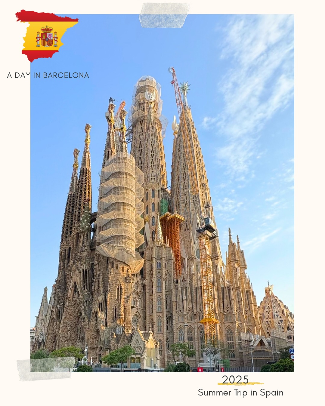 この3日間はバルセロナを旅しています