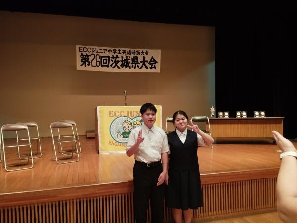 ht080467 水戸で行われた中学生暗誦大会に、兄弟二人で参加してくれました！素晴らしい発表でした！