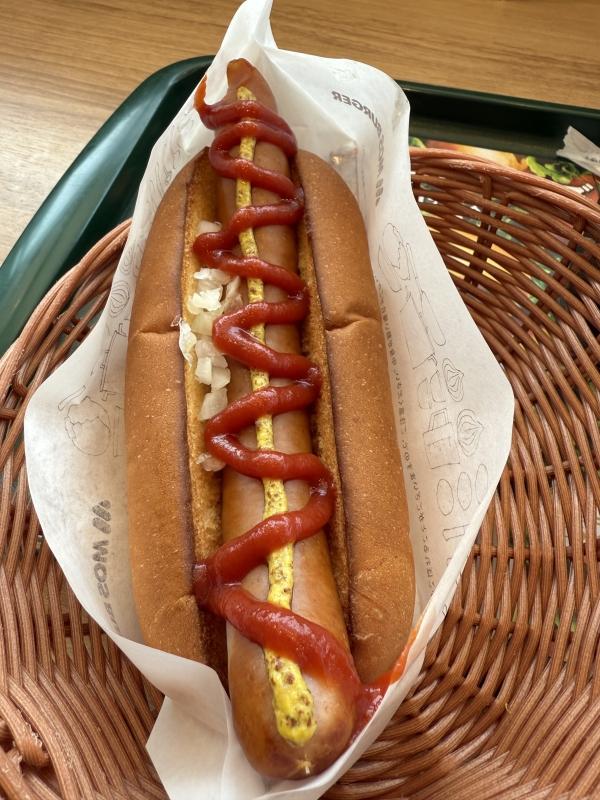 卒業生作、ホットドッグ♪