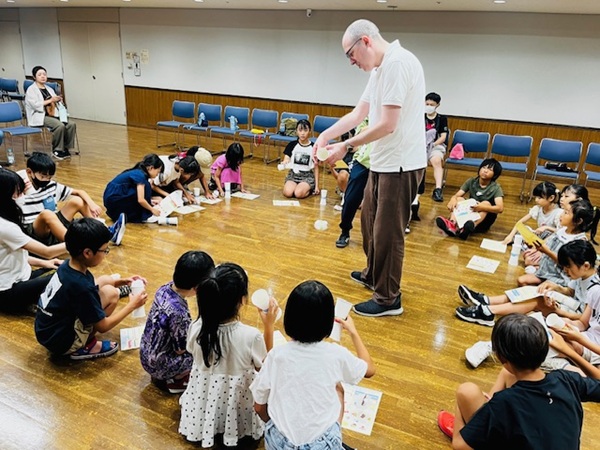 外国人講師とのサマーイベント