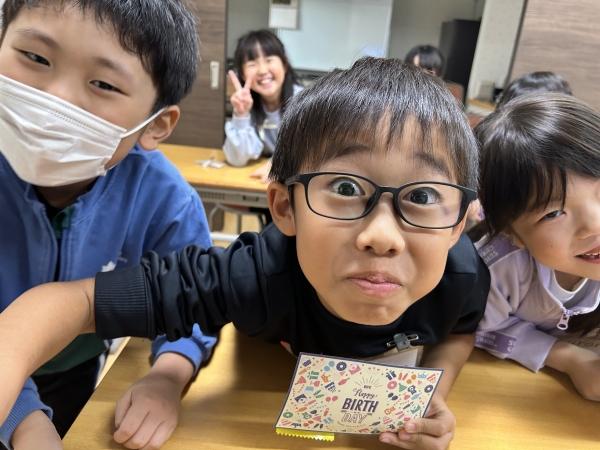 10月23日　Happy Birthday!　お友達も一緒、嬉しいな！