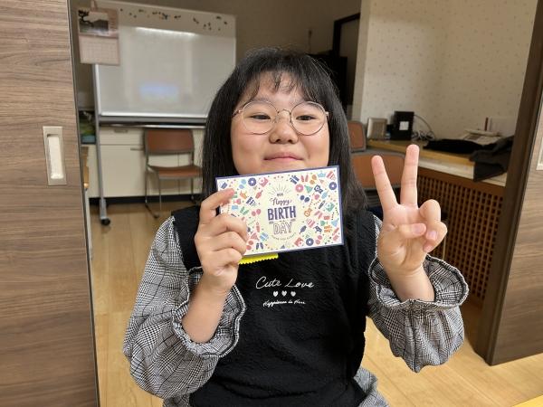 10月24日　Happy Birthday! 楽しみ、お誕生日！ 