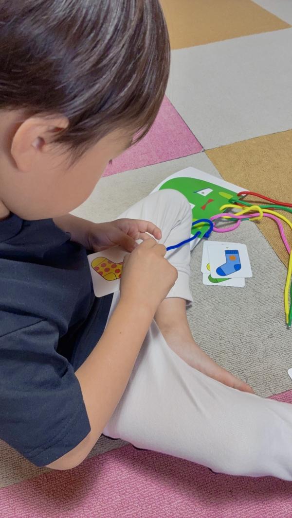 【年少】あそびの中で育つ、年少さんの集中力