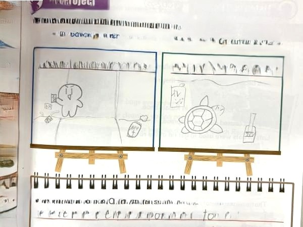 ht300190 水を汚すことの無いようにしなくてはいけません。日々の生活で水が汚れないように気をつけましょうね。