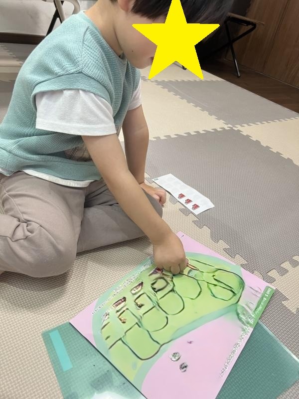 ht080831 年少さん　1対1対応