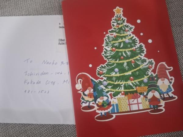 Christmas card from Canada！