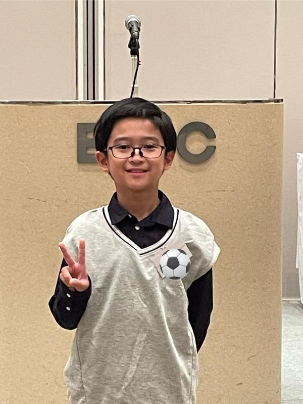 ht231289 スピーチコンテスト全国大会での堂々として伸びやかなパフォーマンスには感動しました！