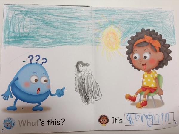 幼児クラス★絵本作り★What’s this?★