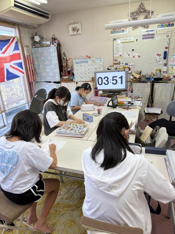 ht240052 小学生上級クラス　授業風景