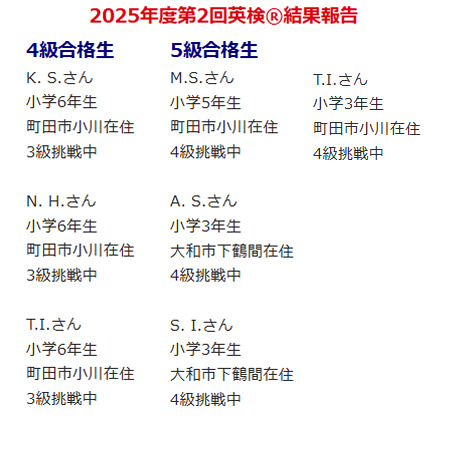 ht130892　2025年度第2回英検®結果報告②