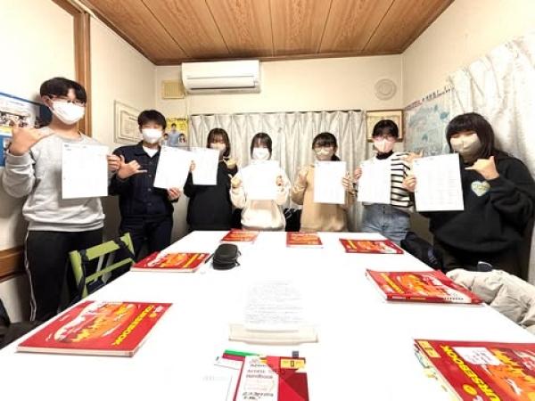 ht010546 2025/12/９ JA 中3クラス　ウィークリーテスト全員満点　おめでとう～☆