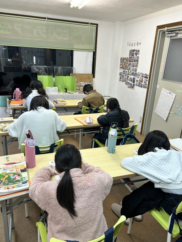 今日はリスニングテスト