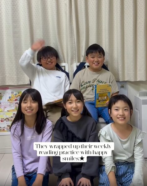 PIクラス(小3-小4)音読発表