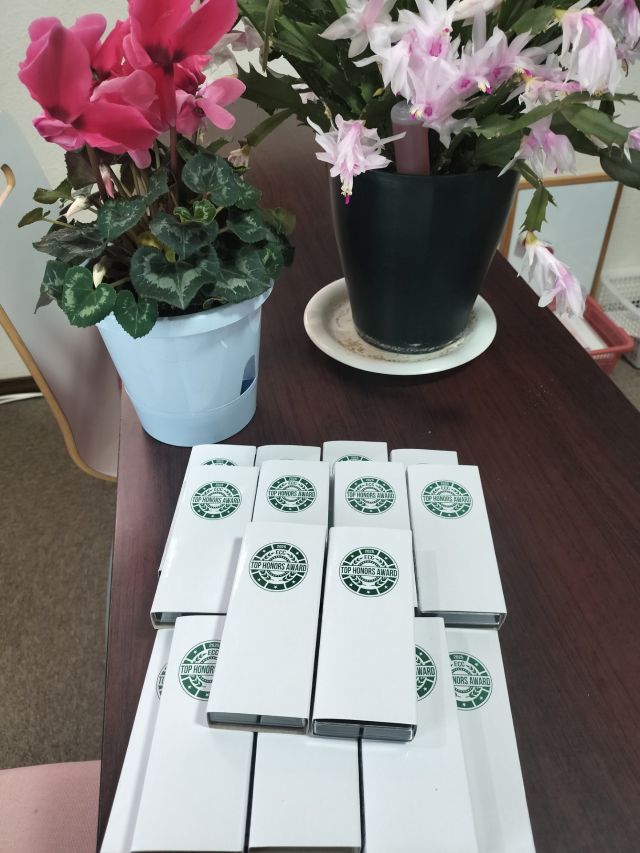 二次面接試験で金メダルを18個獲得しました！！