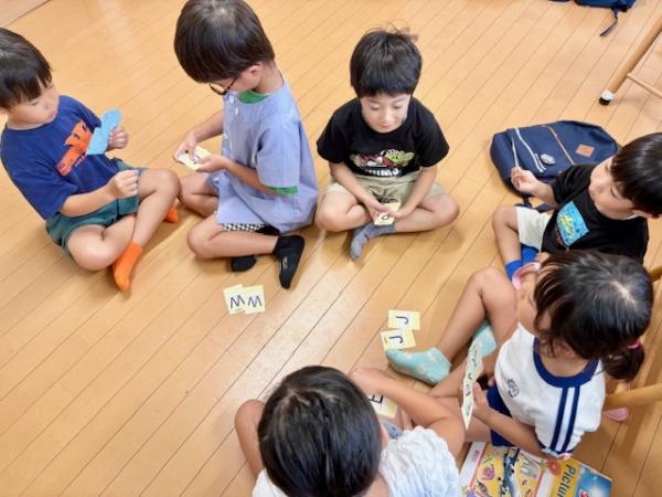 ht030062 幼児（年中・年長）クラスアルファベットを使っての楽しいアクティビティ♪
