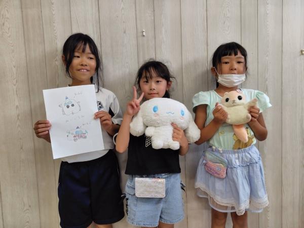 ht030120A お気に入りのぬいぐるみ、キャラクターを英語で紹介できました！