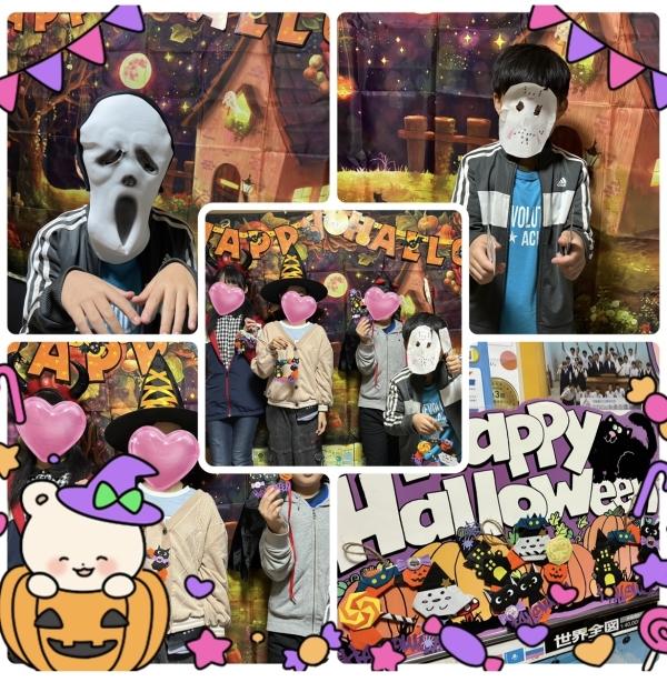 ht111122 ジェイソンのMASKを作ってきてくれた生徒さんもいます♪