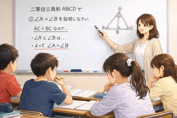 中2数学｜証明問題で考える力アップ