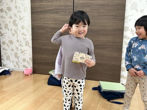 1月24日　Happy Birthday!とても嬉しいね！