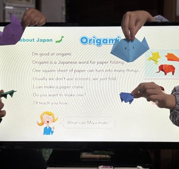 本日のPIクラス　Origami