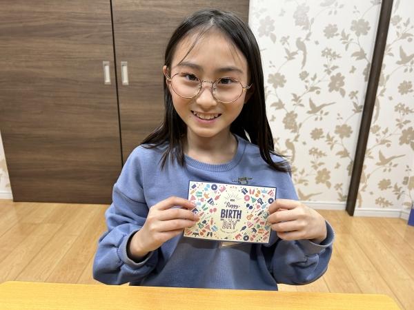 2月27日　Happy Birthday! 来たよ、お誕生日！