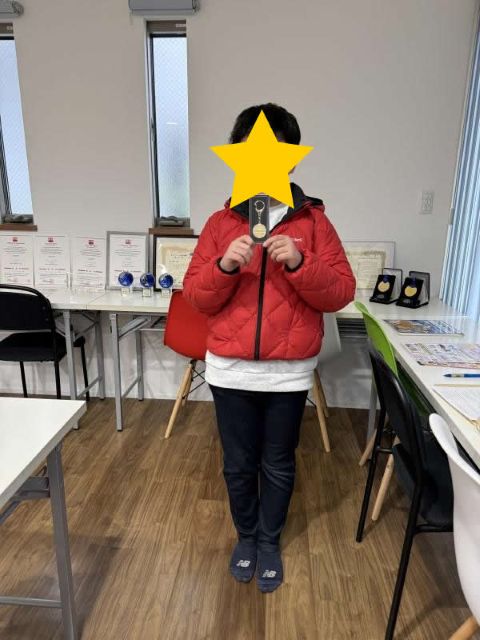 ht130592 A君（PAスーパーラーニング）、満点優秀賞おめでとう！