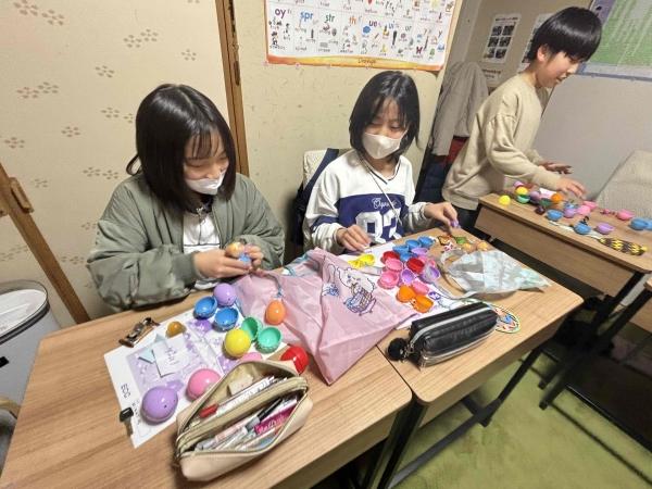 イースターアクティビティを行いました～最終レッスン～