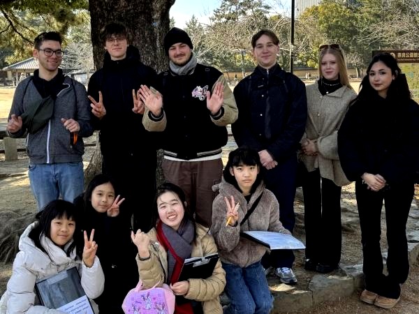 インタビューday at 奈良公園♪