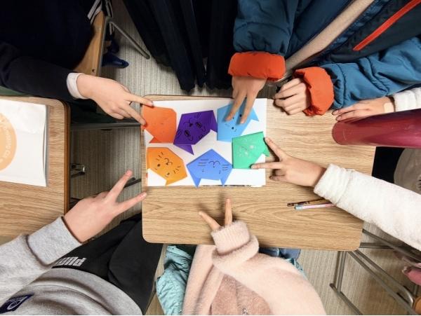  英語で折り紙に挑戦！