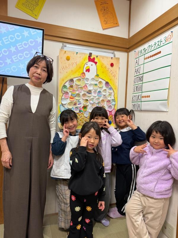 幼児クラス、イースターと発表会を実施しました！