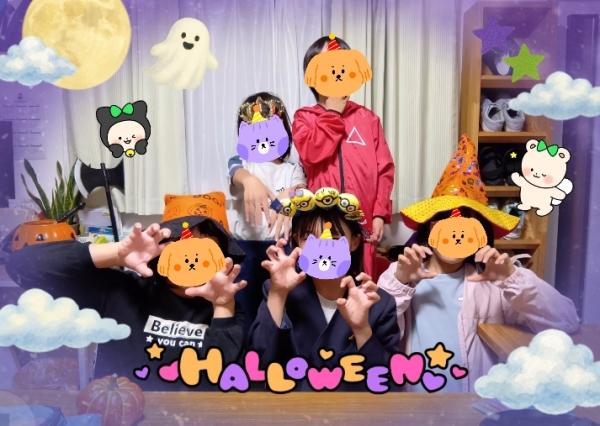 ECCジュニア福住教室で開催したハロウィンイベントの様子