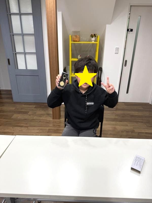 ECC全国児童・中学生英語検定試験満点賞、おめでとう！