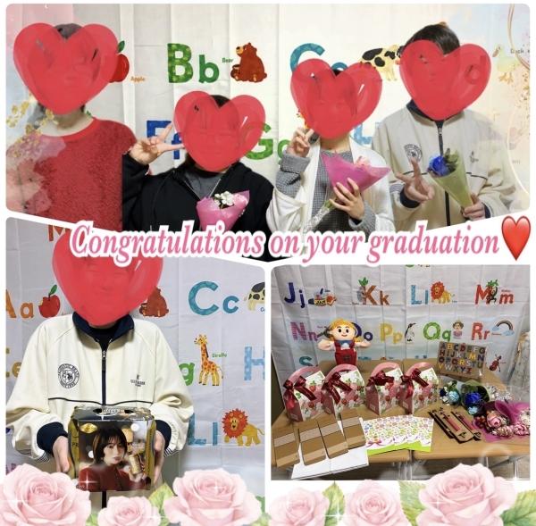 2025年度中3生修了式を行いました♡