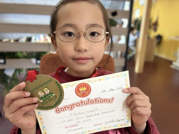 ht190085 初めての英語の個人面接試験 練習した成果満点♪