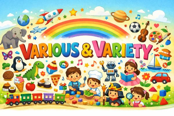 2026.4.22 #22 “various/ variety”
