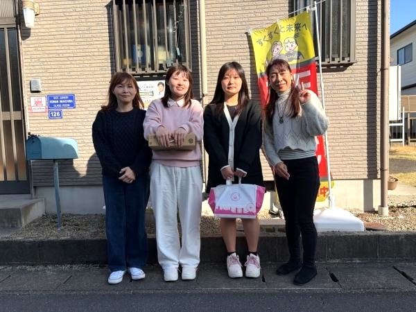 姉妹でご挨拶に来てくれました♡