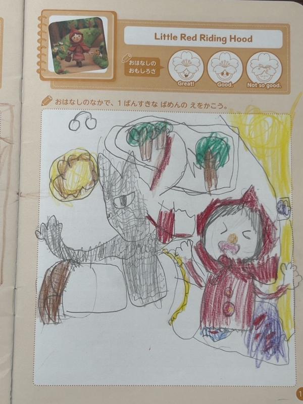 幼児クラスは英語劇