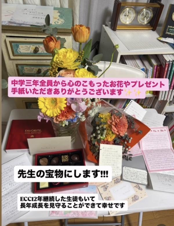 感動のお手紙とプレゼント