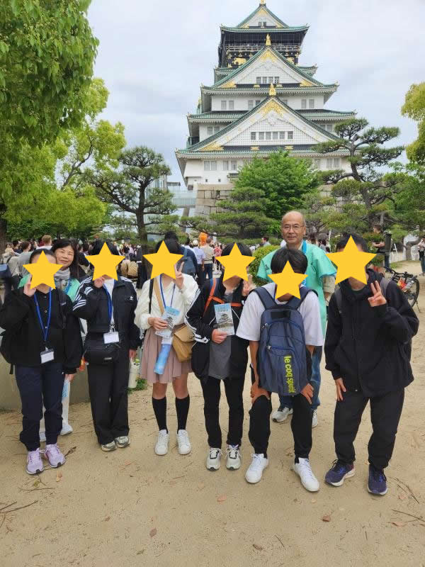 大阪城外国人観光客インタビュー