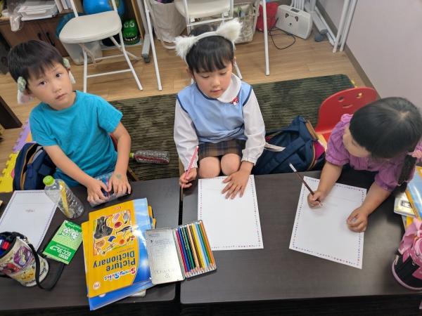 ECCジュニア砥上町教室の様子