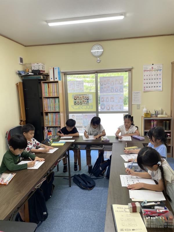 ECCジュニア広瀬教室の様子
