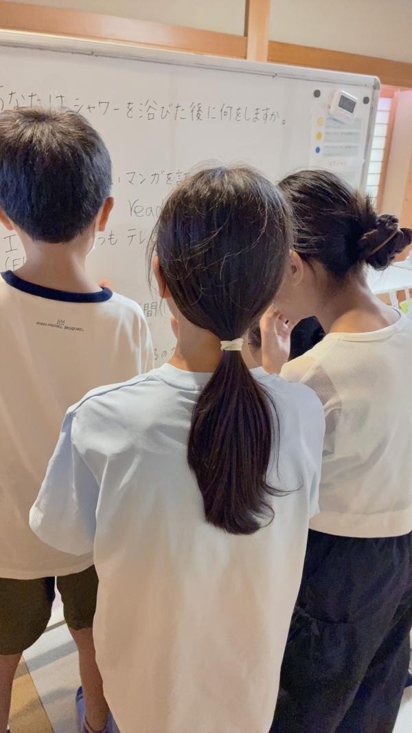 ECCジュニア錦之町教室の様子
