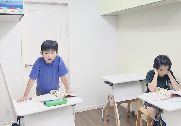 ECCジュニア城西教室のレッスン風景